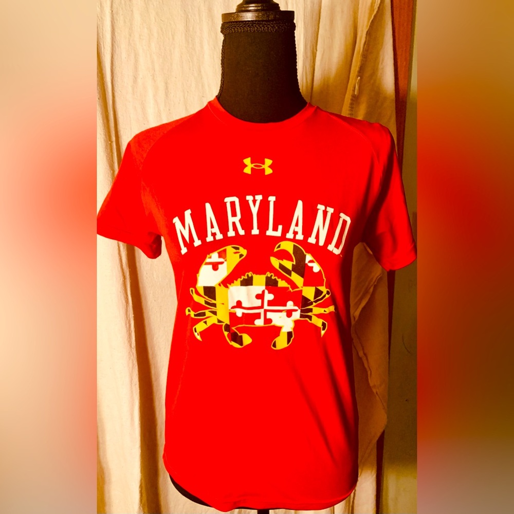 Under Armour Youth Large University of Maryland Top NWOT